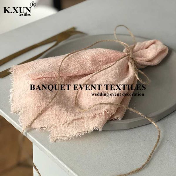 table napkin 43x43cm rustic gauze reusable cotton napkins for wedding event party decoration
table napkin 43x43cm rustic gauze reusable cotton napkins for wedding event party decoration