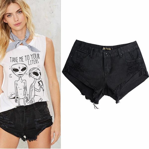 black ripped jeans shorts women clothes pants summer for denim boyfriend plus size women's, Blue
black ripped jeans shorts women clothes pants summer for denim boyfriend plus size women's, Blue