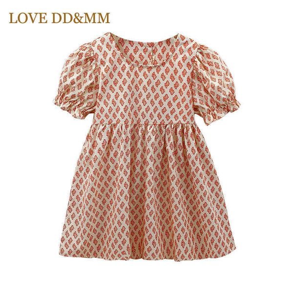 love dd&mm girls dresses summer casual print back button dress kids sweet costume children party baby clothing 3-8 y 210715, Red;yellow
love dd&mm girls dresses summer casual print back button dress kids sweet costume children party baby clothing 3-8 y 210715, Red;yellow