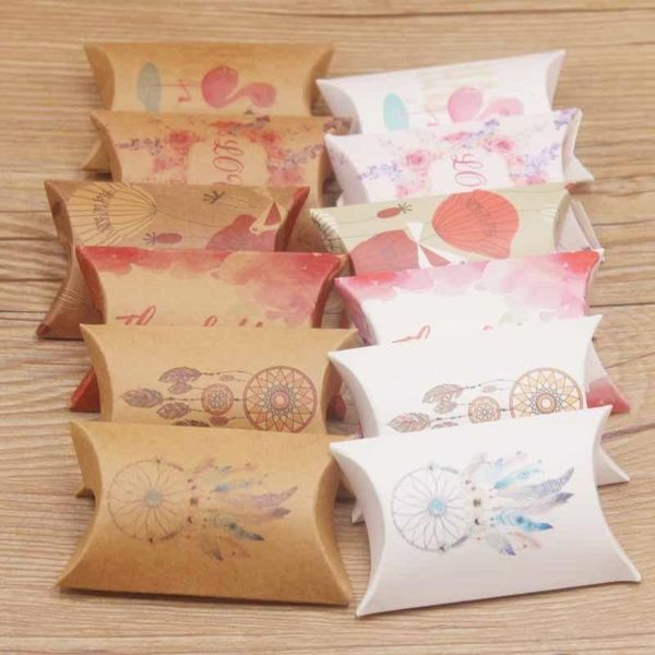 gift wrap 10/20/50pcs kraft paper box baby shower kids birthday party pillow shape candy wedding favor boxes for home supplies
gift wrap 10/20/50pcs kraft paper box baby shower kids birthday party pillow shape candy wedding favor boxes for home supplies
