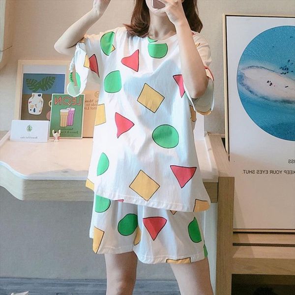 summer pijamas japanese pyjamas women sleepwear cotton pajamas short sleeve homewear anime nightgown party, Black;red
summer pijamas japanese pyjamas women sleepwear cotton pajamas short sleeve homewear anime nightgown party, Black;red