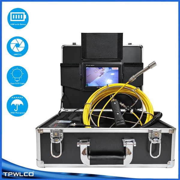 7" lcd monitor pipeline endoscope inspection camera 50m cable underdround industrial pipe sewer drain wall video cam ip cameras
7" lcd monitor pipeline endoscope inspection camera 50m cable underdround industrial pipe sewer drain wall video cam ip cameras