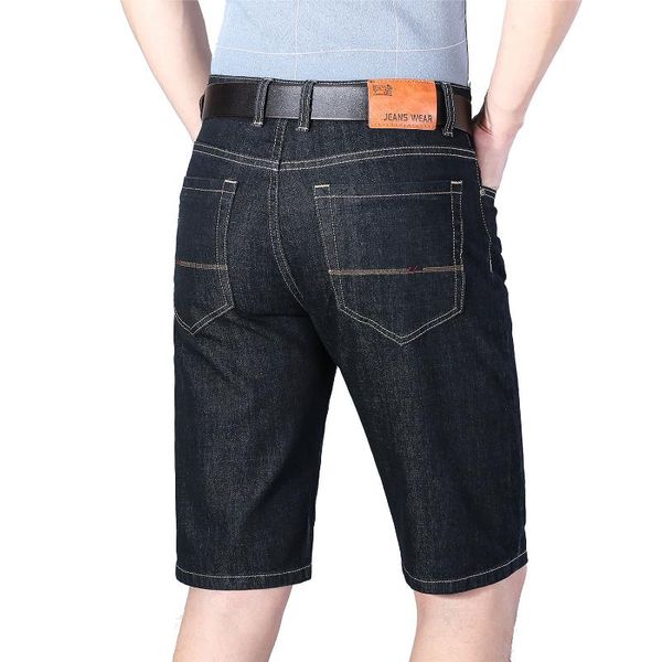 moda masculina 2021 summer men's denim shorts classical style elastic solid color casual men trouses slim fit ropa hombre jeans, Blue
moda masculina 2021 summer men's denim shorts classical style elastic solid color casual men trouses slim fit ropa hombre jeans, Blue