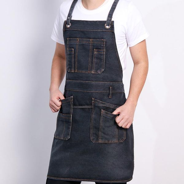 aprons kitchen apron work waist denim coffee milk tea shop haircut men and women clothes children
aprons kitchen apron work waist denim coffee milk tea shop haircut men and women clothes children