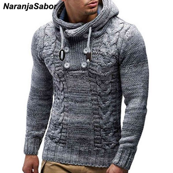 NaranjaSabor Men's Hoodie Winter Men Warm Hooded Knitted Fashion Pullovers Sweatshirt Male Casual Brand Clothing N632, Black
NaranjaSabor Men's Hoodie Winter Men Warm Hooded Knitted Fashion Pullovers Sweatshirt Male Casual Brand Clothing N632, Black