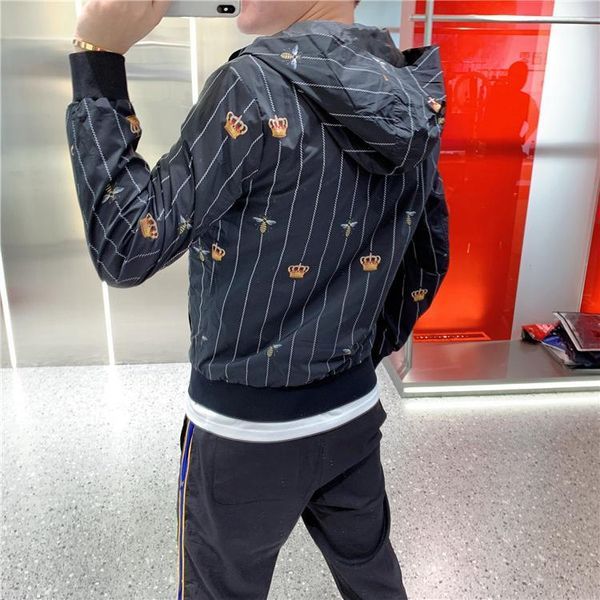 men's jackets ja600477 fashion coats & 2021 runway luxury european design party style clothing, Black;brown
men's jackets ja600477 fashion coats & 2021 runway luxury european design party style clothing, Black;brown