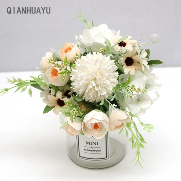 bouquet 7 heads artificial flowers peony tea rose bud for diy living room home decor garden party decoration decorative & wreaths
bouquet 7 heads artificial flowers peony tea rose bud for diy living room home decor garden party decoration decorative & wreaths
