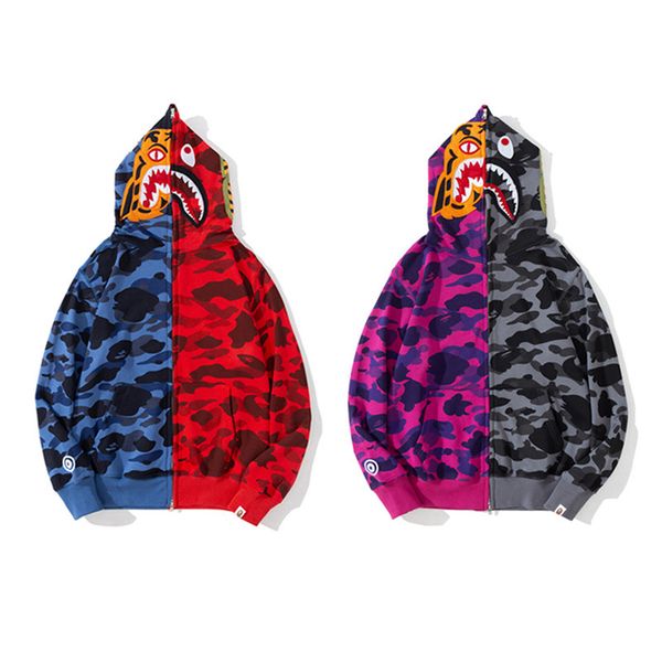 hoodies tiger head color blocking mosaic camouflage sweater blue red & purple grey hoodie loose casual coat, Black
hoodies tiger head color blocking mosaic camouflage sweater blue red & purple grey hoodie loose casual coat, Black