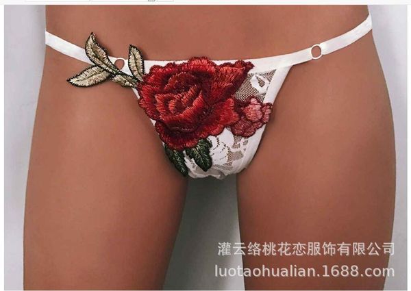 g strings underwear lingerie women's buckle t-pants short thong 2107, Black;white