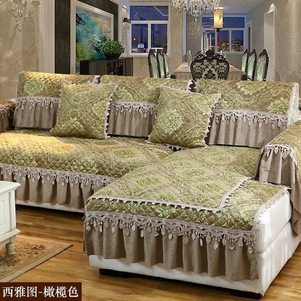 chair covers european luxury jacquard sofa sets green chenille cover plush soft towel slipcover cushion backrest combination kit b2
chair covers european luxury jacquard sofa sets green chenille cover plush soft towel slipcover cushion backrest combination kit b2