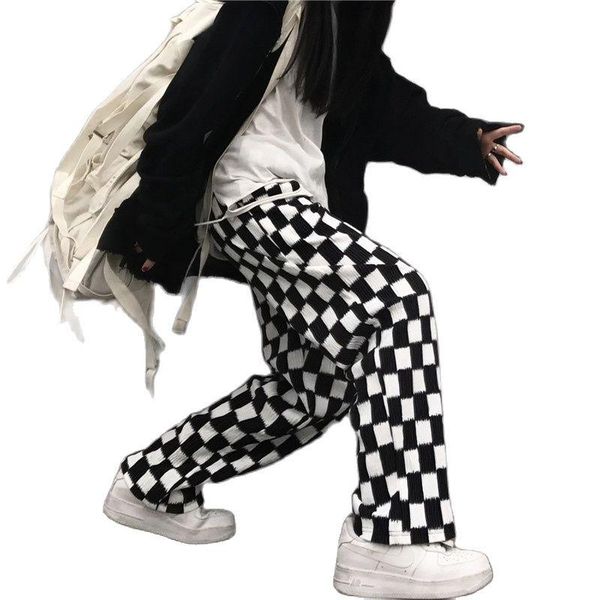 women's pants & capris street wear baggies checker board harajuku soft gunger style pant chic black white plaid fashion vintage stree
women's pants & capris street wear baggies checker board harajuku soft gunger style pant chic black white plaid fashion vintage stree