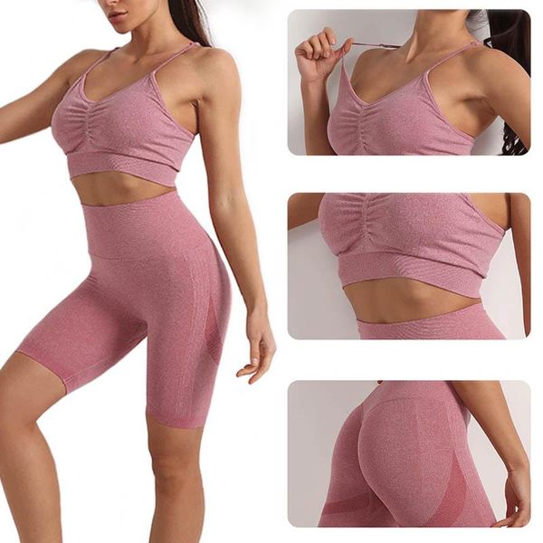 yoga outfit seamless set women fitness clothing sports bra gym suit short sportswear crop high waist workout female tracksuit
yoga outfit seamless set women fitness clothing sports bra gym suit short sportswear crop high waist workout female tracksuit