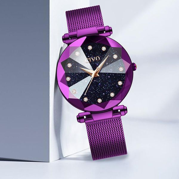 wristwatches civo brand womens rose gold watches for lady fashion slim ladies watch mesh stainless steel dress female clock, Slivery;brown
wristwatches civo brand womens rose gold watches for lady fashion slim ladies watch mesh stainless steel dress female clock, Slivery;brown
