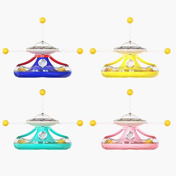 cat toys treat interactive turntable interesting funny products