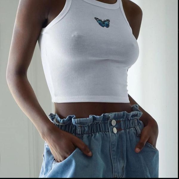 summer vest pure color women tanks halter crop casual butterfly embroidered short slim sleeveless white
summer vest pure color women tanks halter crop casual butterfly embroidered short slim sleeveless white