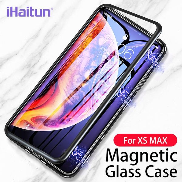 ihaitun luxury magnetic glass case for 11 pro max xs xr x cases magnet flip back cover 10 7 8 plus phone cell pouches
ihaitun luxury magnetic glass case for 11 pro max xs xr x cases magnet flip back cover 10 7 8 plus phone cell pouches