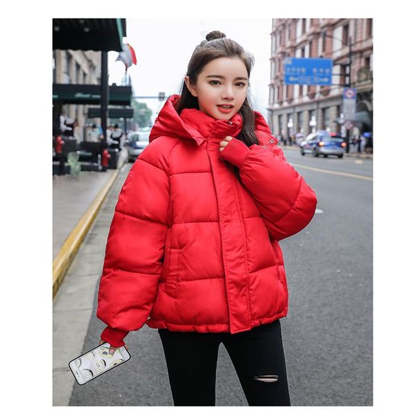 autumn winter jacket hooded women coat loose cotton-padded short jackets female parka warm casual oversize overcoat women's down & par, Black
autumn winter jacket hooded women coat loose cotton-padded short jackets female parka warm casual oversize overcoat women's down & par, Black