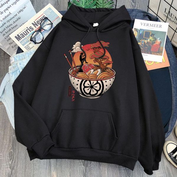 men's hoodies & sweatshirts ukiyoe japan anime print sweatshirt man casual harajuku hooded winter mens hip hop pocket loose streetwear, Black 
men's hoodies & sweatshirts ukiyoe japan anime print sweatshirt man casual harajuku hooded winter mens hip hop pocket loose streetwear, Black