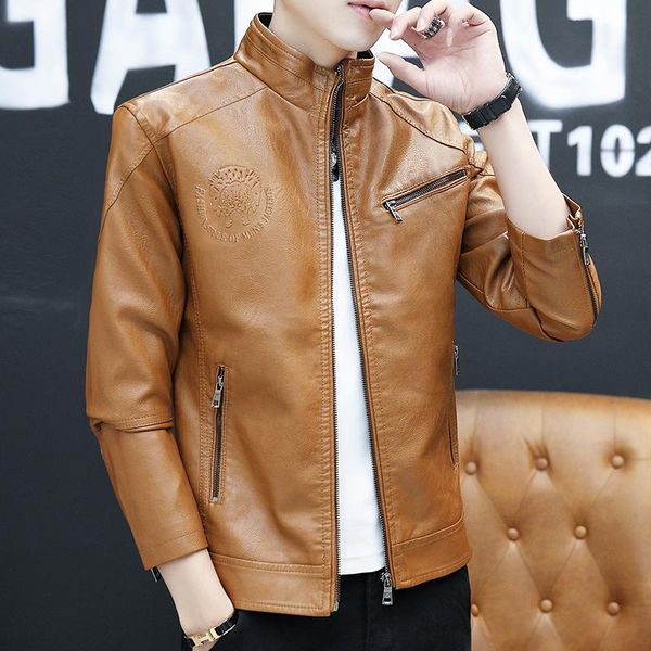 men's fur & faux sweatshirt leather fashion jacket de couro slim fit wallet khaki motorcycle jackets men, Black
men's fur & faux sweatshirt leather fashion jacket de couro slim fit wallet khaki motorcycle jackets men, Black