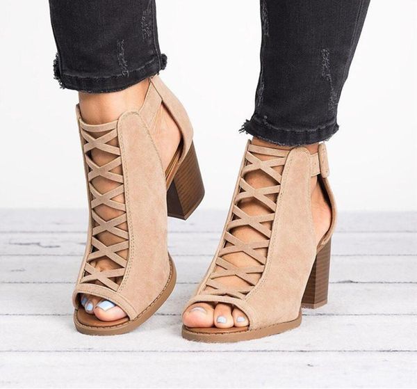 nice fashion women sandals summer female fish mouth exposed toe high-heeled romanesque ladies shoes, Black
nice fashion women sandals summer female fish mouth exposed toe high-heeled romanesque ladies shoes, Black