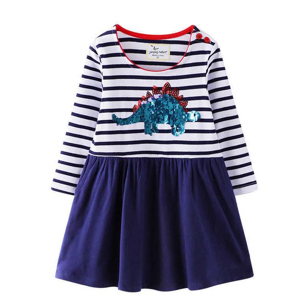 jumping meters party dresses for baby girls clothing dinosaurs beading cotton stripe tutu children dress autumn spring costume 210529, Red;yellow
jumping meters party dresses for baby girls clothing dinosaurs beading cotton stripe tutu children dress autumn spring costume 210529, Red;yellow