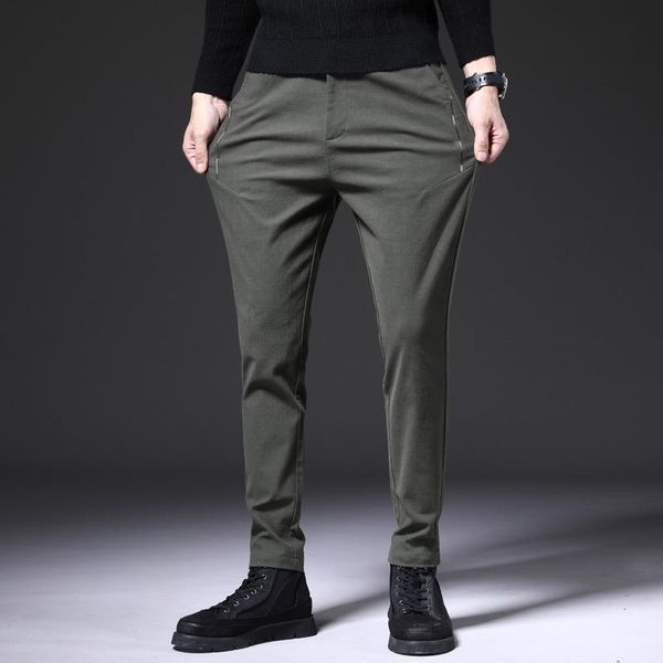 men's pants men 2021 autumn smart casual male trousers man long straight plus size 38 pant slim business suit, Black
men's pants men 2021 autumn smart casual male trousers man long straight plus size 38 pant slim business suit, Black