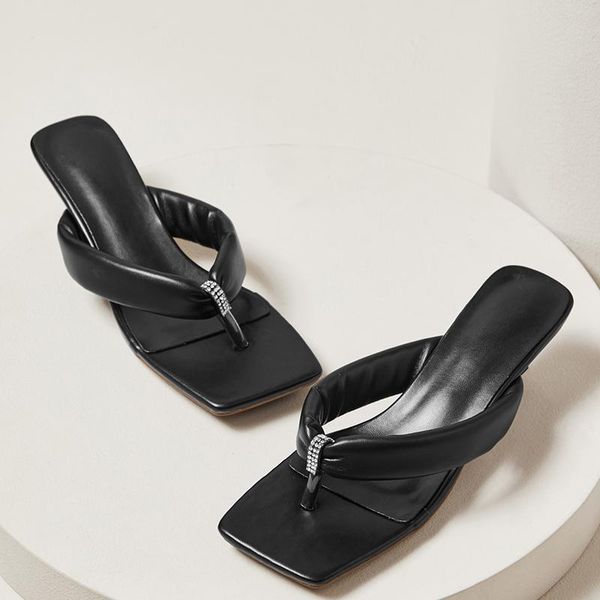 slippers women shoes female rhinestones heels rubber flip flop summer footwear flip-flops ladies slides, Black
slippers women shoes female rhinestones heels rubber flip flop summer footwear flip-flops ladies slides, Black