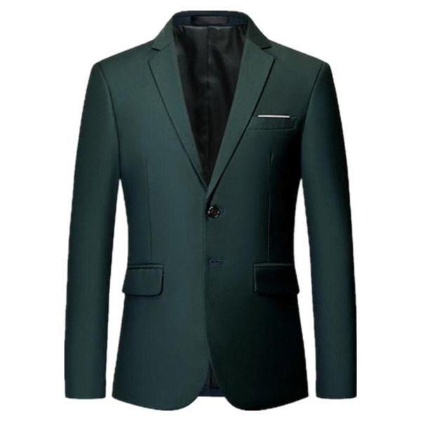 men's suits & blazers mens solid color blazer 2021 men dress slim fit casual suit jacket wedding party single button male coats, White;black
men's suits & blazers mens solid color blazer 2021 men dress slim fit casual suit jacket wedding party single button male coats, White;black