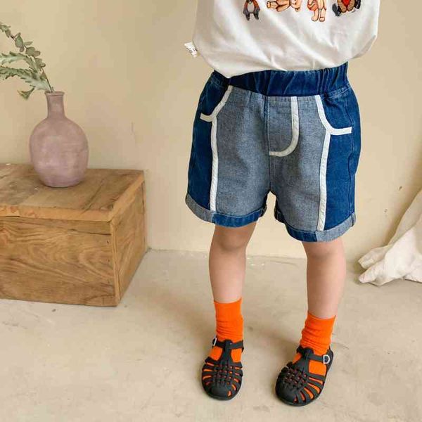 fashion patchwork denim shorts korean style boys and girls casual shorts, Black
fashion patchwork denim shorts korean style boys and girls casual shorts, Black