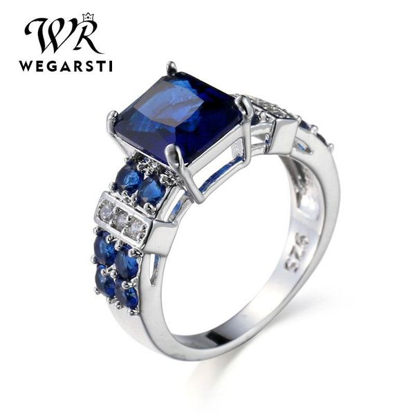 cluster rings luxury fashion blue square sapphire gemstones finger 925 sterling silver jewelry ring for women wedding anniversary gifts, Golden;silver
cluster rings luxury fashion blue square sapphire gemstones finger 925 sterling silver jewelry ring for women wedding anniversary gifts, Golden;silver
