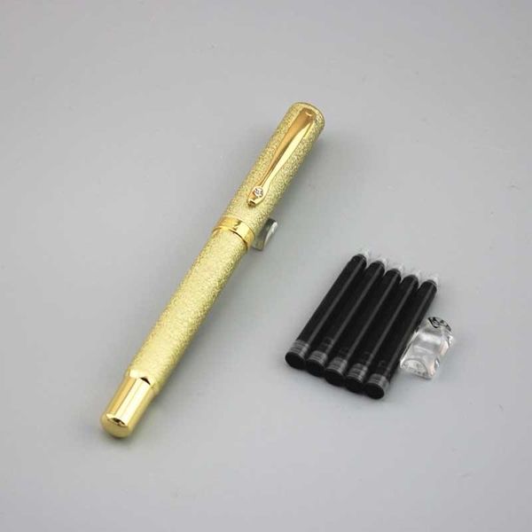fountain pens dkw metal pen writing office school supplies material stationery teacher student gift with 5pcs ink sac 044
fountain pens dkw metal pen writing office school supplies material stationery teacher student gift with 5pcs ink sac 044