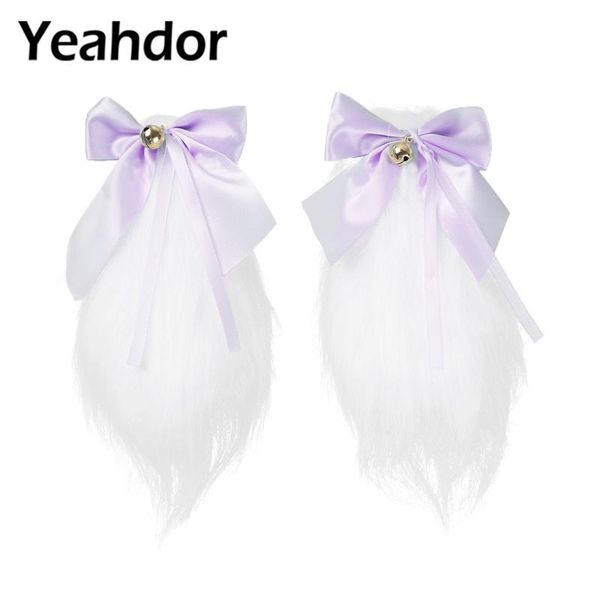 girls loli hair clip with bow and bell adorable plush lop ears clamp ribbon bowknot hairpin cosplay accessory accessories, Slivery;white
girls loli hair clip with bow and bell adorable plush lop ears clamp ribbon bowknot hairpin cosplay accessory accessories, Slivery;white