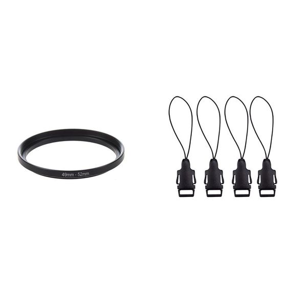 lens adapters & mounts camera replacement step up filter ring adapter with 4pcs quick release buckle kit neck strap eyelet sling belt
lens adapters & mounts camera replacement step up filter ring adapter with 4pcs quick release buckle kit neck strap eyelet sling belt