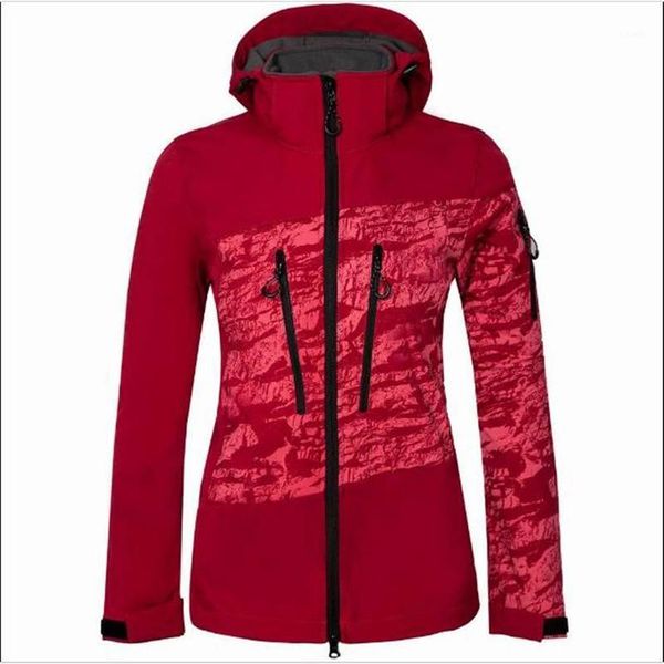 women's jackets spring and autumn outdoor sports mountaineering soft shell clothing warm windproof waterproof fleece jacket, Black;brown
women's jackets spring and autumn outdoor sports mountaineering soft shell clothing warm windproof waterproof fleece jacket, Black;brown