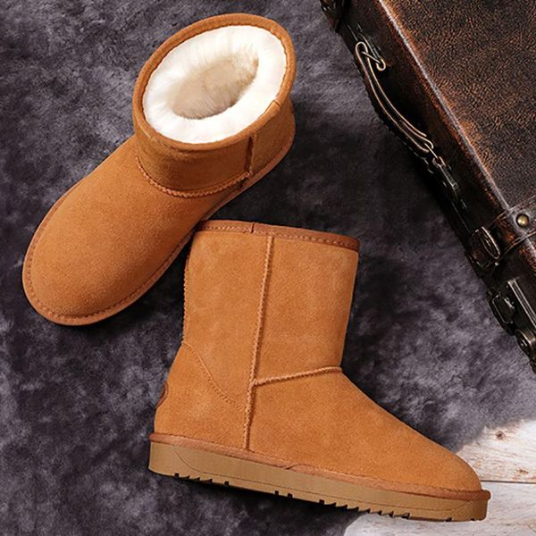 boots 2021 fashion australian women's snow leather plush ankle warm winter thick soled cotton shoes large size 34-44, Black
boots 2021 fashion australian women's snow leather plush ankle warm winter thick soled cotton shoes large size 34-44, Black