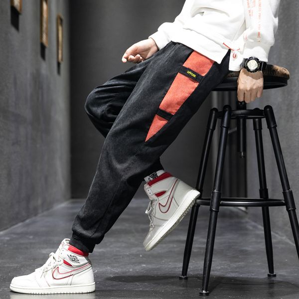 m-5xl plus size women hip hip pants vintage color block patchwork harem pants streetwea elastic waist cordoury trousers 2021, Black
m-5xl plus size women hip hip pants vintage color block patchwork harem pants streetwea elastic waist cordoury trousers 2021, Black