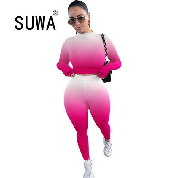 winter women sport fitness 2 two piece set outfits long sleeve crop tshirt leggings pants bodycon tracksuit 210525, White
winter women sport fitness 2 two piece set outfits long sleeve crop tshirt leggings pants bodycon tracksuit 210525, White
