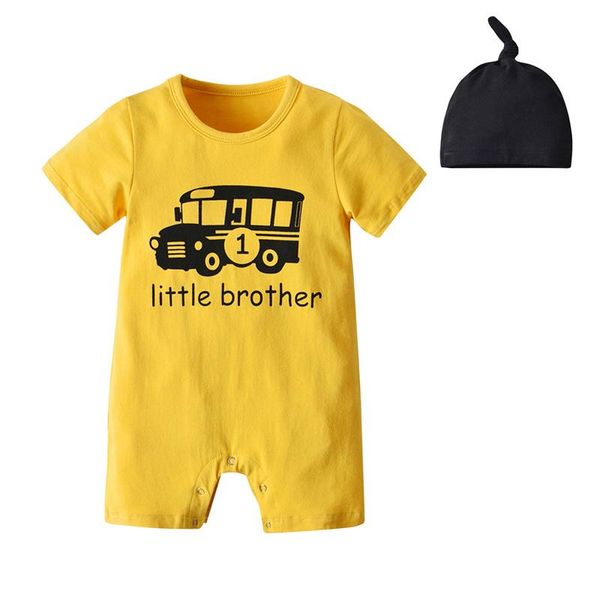 clothing sets 2pcs toddler infant boys girls cotton romper with hat, kids cartoon pattern print short sleeve summer casual cute jumpsuit+hat, White
clothing sets 2pcs toddler infant boys girls cotton romper with hat, kids cartoon pattern print short sleeve summer casual cute jumpsuit+hat, White