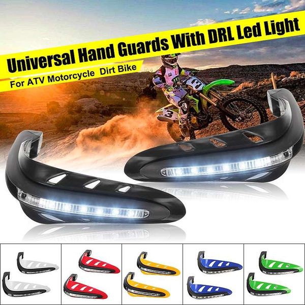 parts handlebar guard with white drl led light dirt bike atv motocross motorcycle handguard protector
parts handlebar guard with white drl led light dirt bike atv motocross motorcycle handguard protector