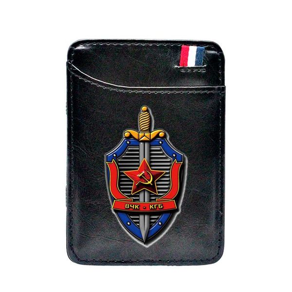 card holders classic cccp the committee of state security black leather magic wallets cool men women kgb money clips purse, Brown;gray
card holders classic cccp the committee of state security black leather magic wallets cool men women kgb money clips purse, Brown;gray