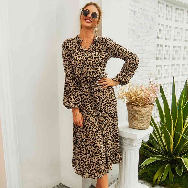 casual dresses women leopard dress spring v neck button bandage party vintage ladies long sleeve beach sundress vestidos 40p0, Black;gray
casual dresses women leopard dress spring v neck button bandage party vintage ladies long sleeve beach sundress vestidos 40p0, Black;gray