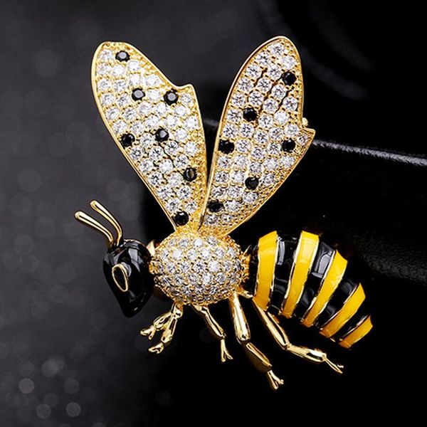 pins, brooches cute jet yellow enamel bee jewelry for men brand cubic zircon pin brooch fashion men's wedding insect hijab, Gray
pins, brooches cute jet yellow enamel bee jewelry for men brand cubic zircon pin brooch fashion men's wedding insect hijab, Gray