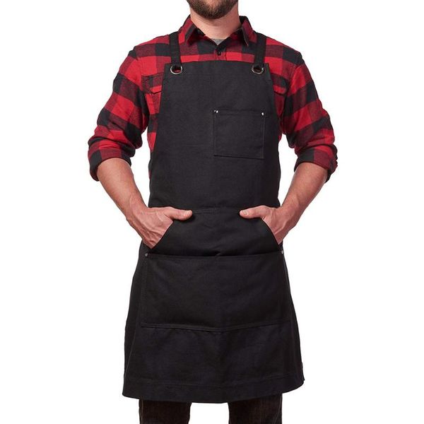work apron canvas tool pockets cross-back straps adjustable for barbecue woodworking a1 aprons
work apron canvas tool pockets cross-back straps adjustable for barbecue woodworking a1 aprons