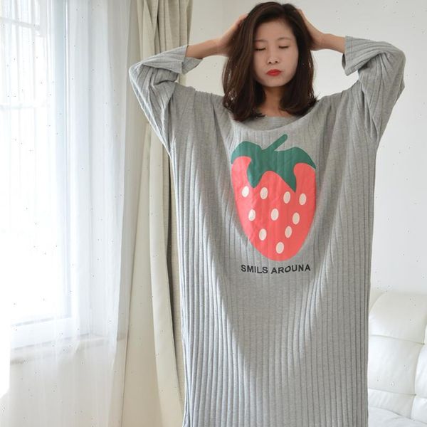 spring summer cartoon fruits women sleepwear leisure long sleeve nightdress nightgown night dress, Black;red
spring summer cartoon fruits women sleepwear leisure long sleeve nightdress nightgown night dress, Black;red