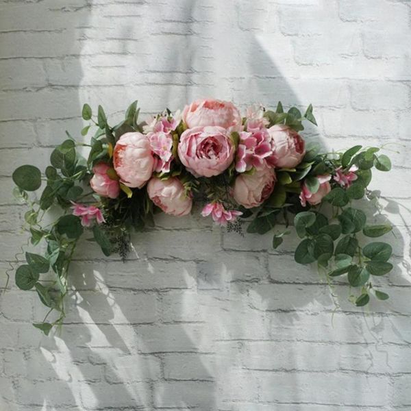 decorative flowers & wreaths artificial flower wreath door threshold garland home wedding party wall decor
decorative flowers & wreaths artificial flower wreath door threshold garland home wedding party wall decor