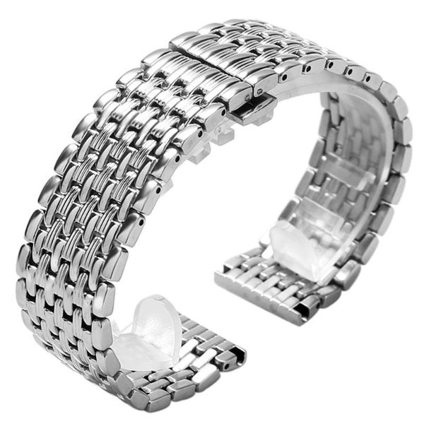 watch bands 18mm 20mm 22mm solid stainless steel men's women's band silver bracelet replacement wrist strap push-button hidden cla, Black;brown
watch bands 18mm 20mm 22mm solid stainless steel men's women's band silver bracelet replacement wrist strap push-button hidden cla, Black;brown
