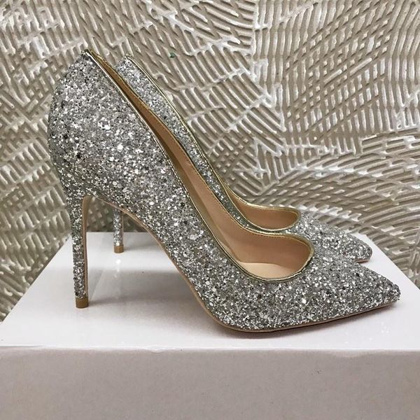 dress shoes summer bridesmaid silver crystal sequined cloth bridal wedding pointed toe high heels pumps single, Black
dress shoes summer bridesmaid silver crystal sequined cloth bridal wedding pointed toe high heels pumps single, Black