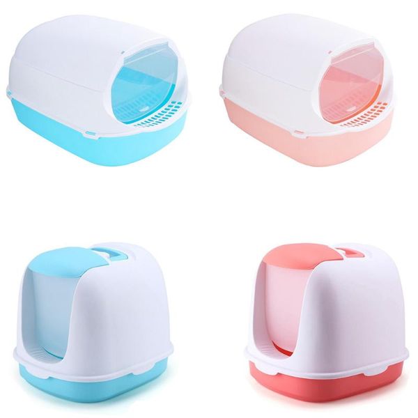 cat fully closed sandbox pet kitten plastic clean basin bedpan indoor puppy anti splash toilet deodorant litter box other supplies
cat fully closed sandbox pet kitten plastic clean basin bedpan indoor puppy anti splash toilet deodorant litter box other supplies