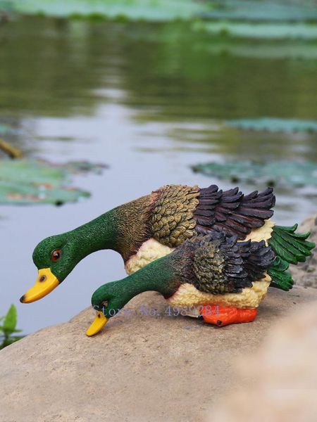 simulated animal drinking duck garden courtyard pond pool aquarium decoration resin sculpture artificial decorative objects & figurines
simulated animal drinking duck garden courtyard pond pool aquarium decoration resin sculpture artificial decorative objects & figurines