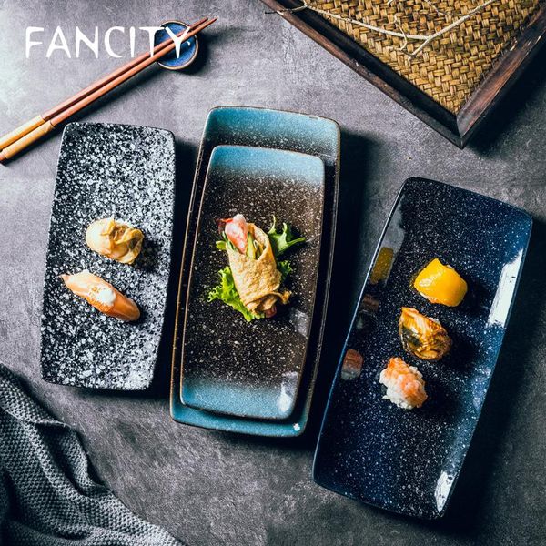 bowls fancity creative ceramic plate, sushi grilled chicken wing large flat long-square plate
bowls fancity creative ceramic plate, sushi grilled chicken wing large flat long-square plate